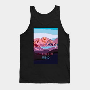 Peaceful Mind - Mountains - Nature Tank Top